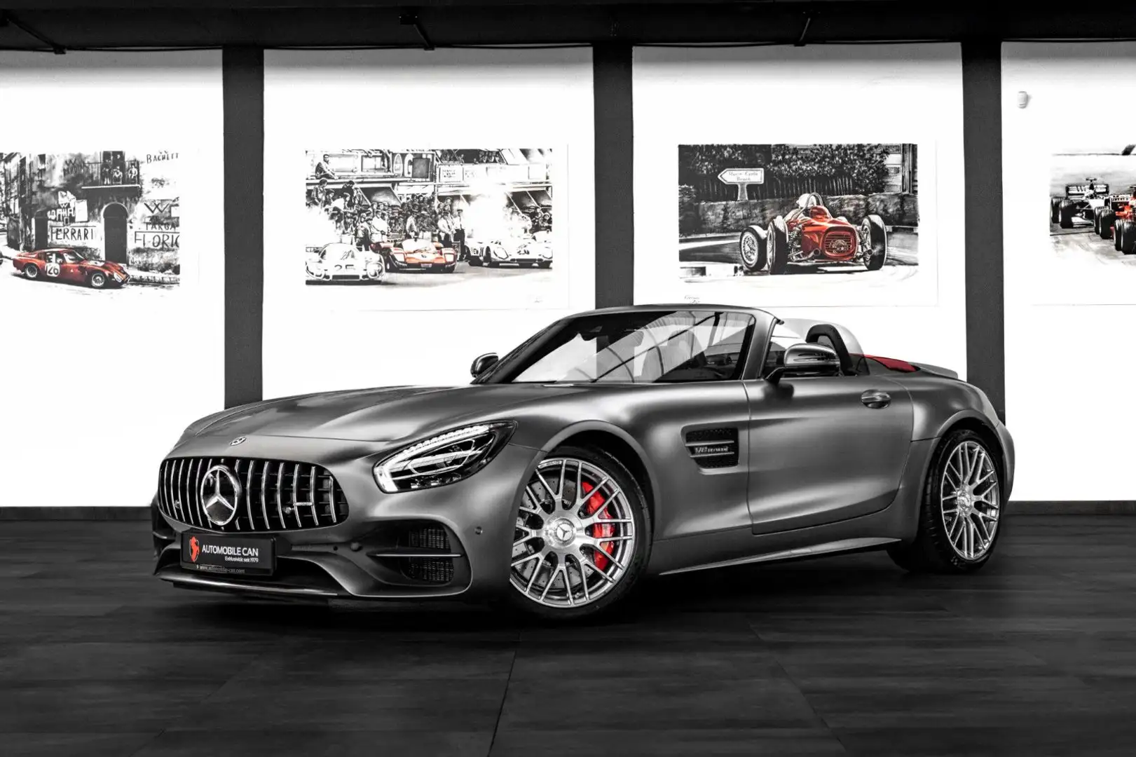 Mercedes-Benz AMG GT C Roadster #MANUFAKTUR #MATTLACK #TRAUM Серый - 1