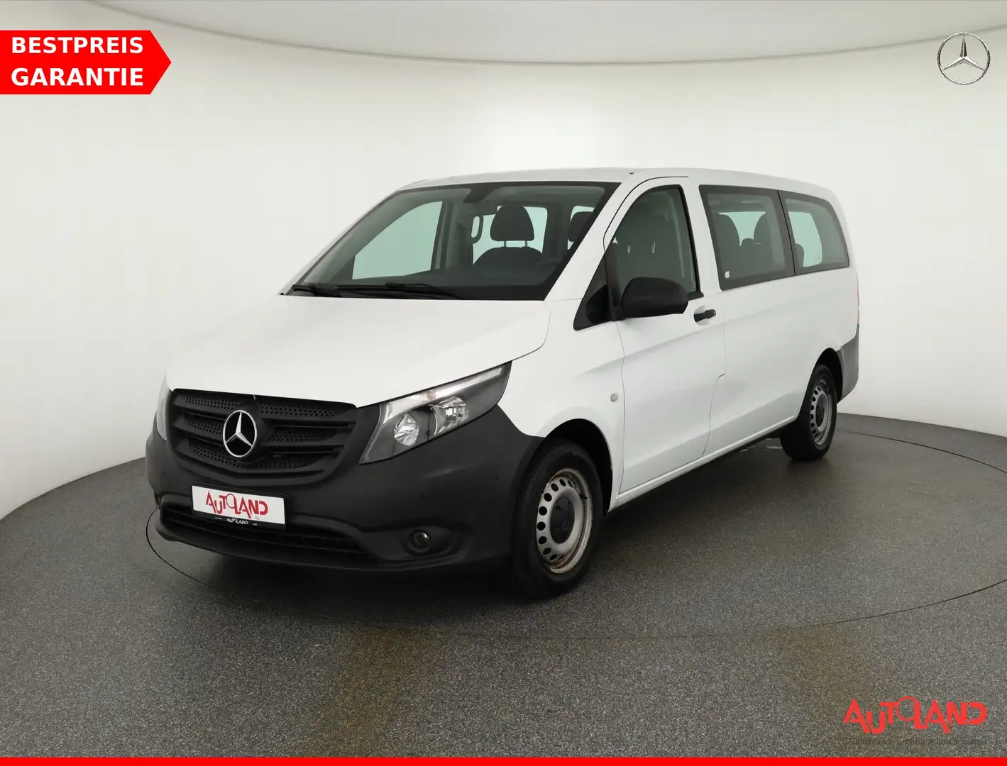 Mercedes-Benz Vito Tourer lang Aut. Navi Tempomat 8-Sitzer Blanc - 1