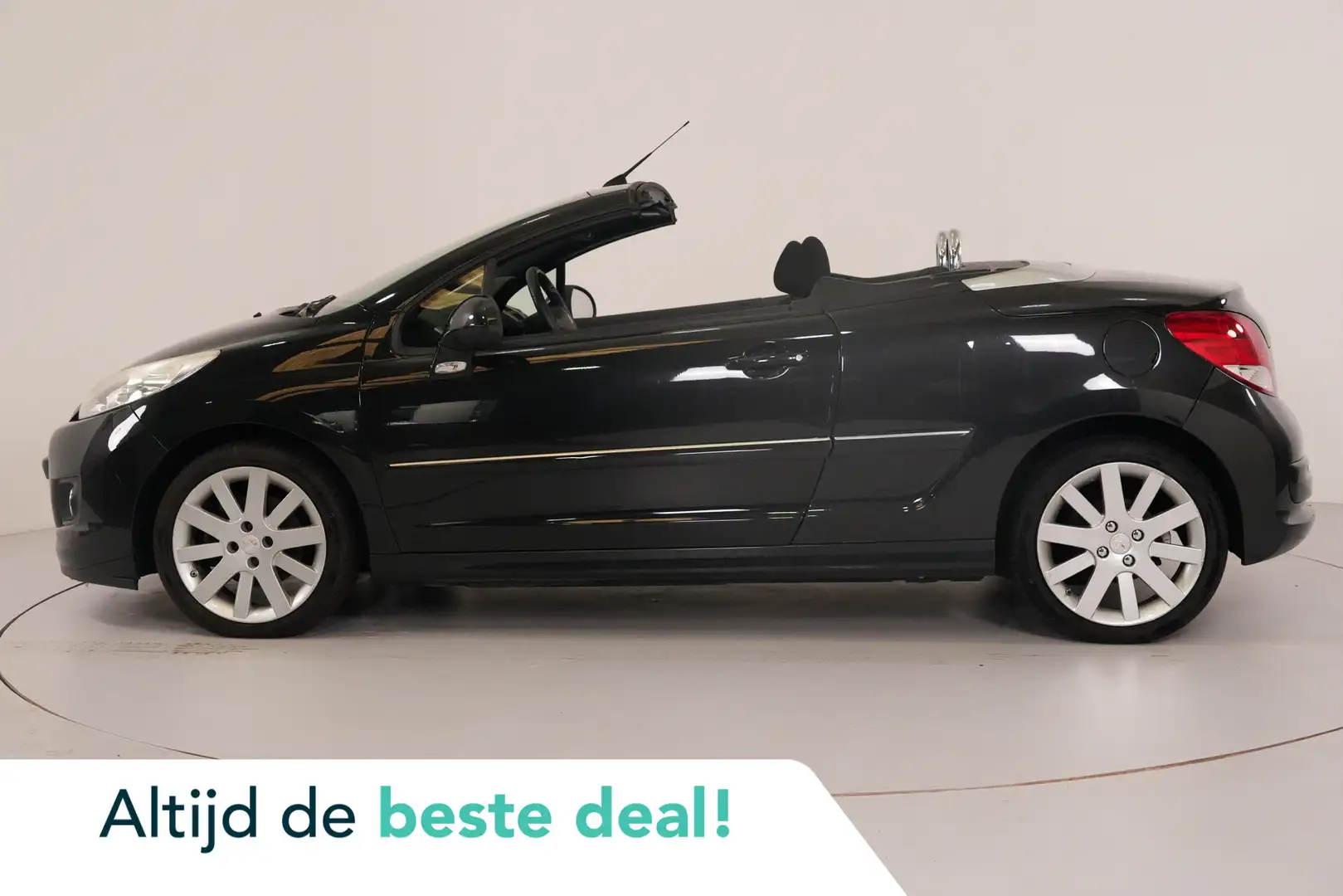 Peugeot 207 CC 1.6 VTi Roland Garros | Automaat | Zwart - 1