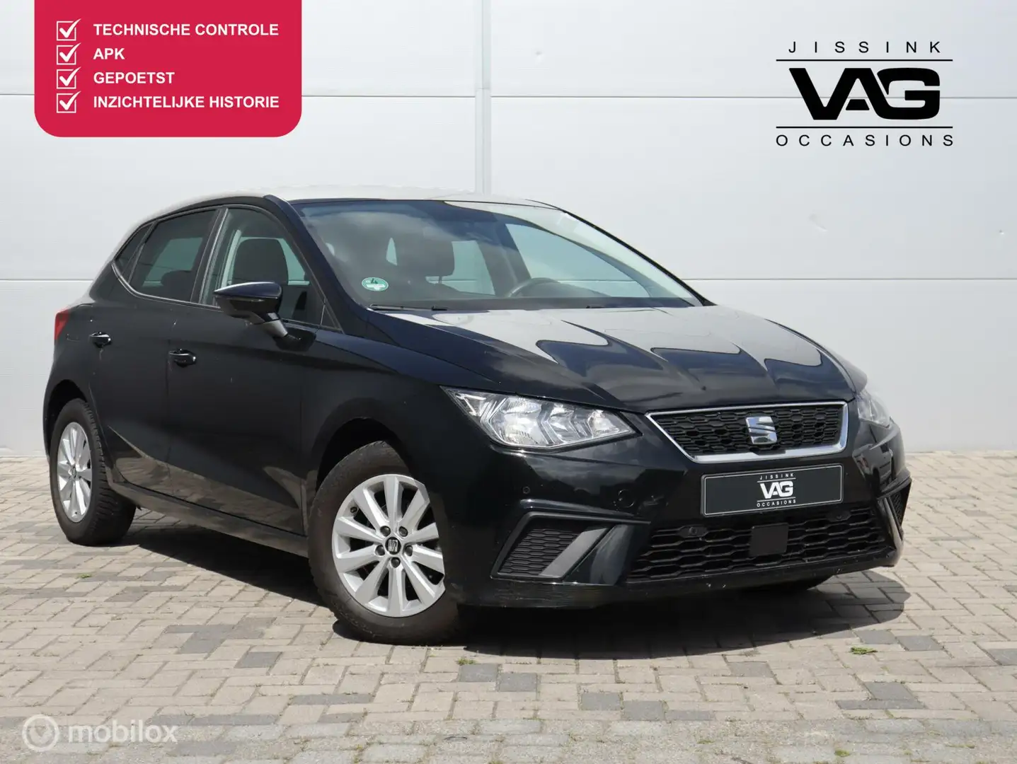 SEAT Ibiza 1.0 TSI Style Business Intense Zwart - 1