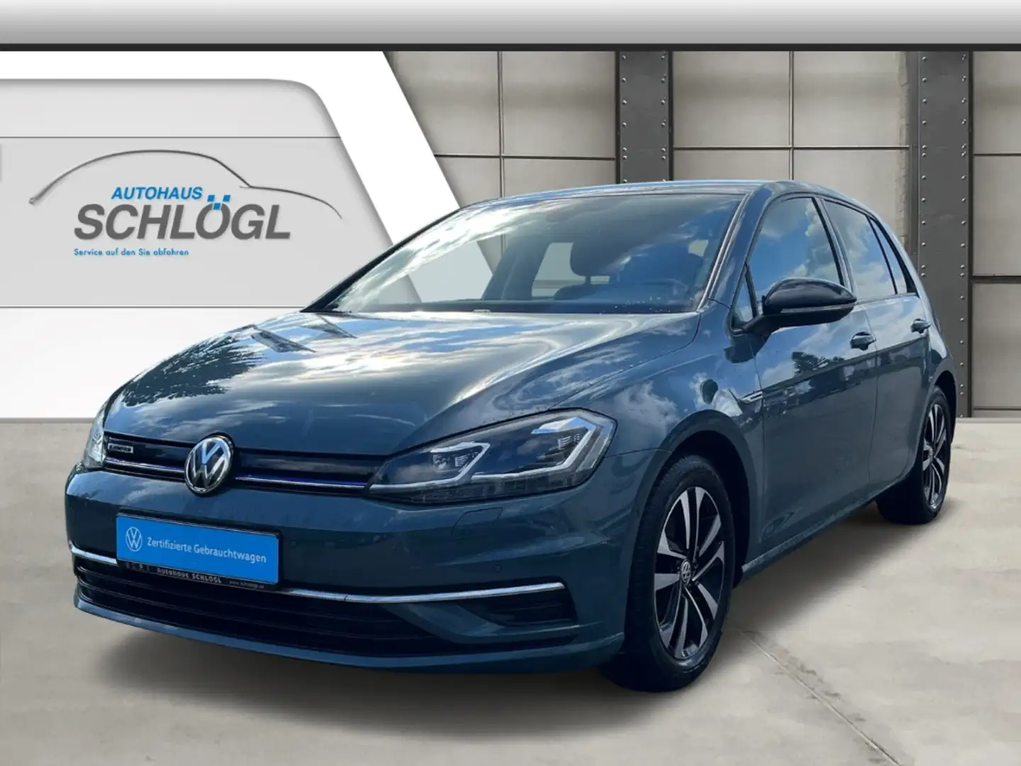 Volkswagen Golf VII BlueMotion 1.5 EU6d-T IQ.DRIVE 1,5 CLBM 96 TSI Bleu - 1