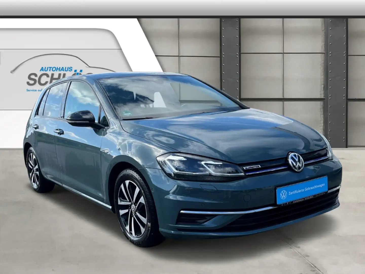 Volkswagen Golf VII BlueMotion 1.5 EU6d-T IQ.DRIVE 1,5 CLBM 96 TSI Azul - 2