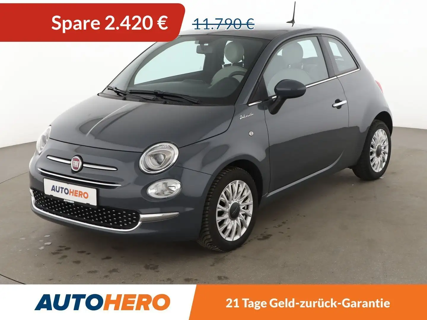 Fiat 500 1.0 Mild-Hybrid Dolcevita *TEMPO*PDC*ALU*PANO* Grau - 1