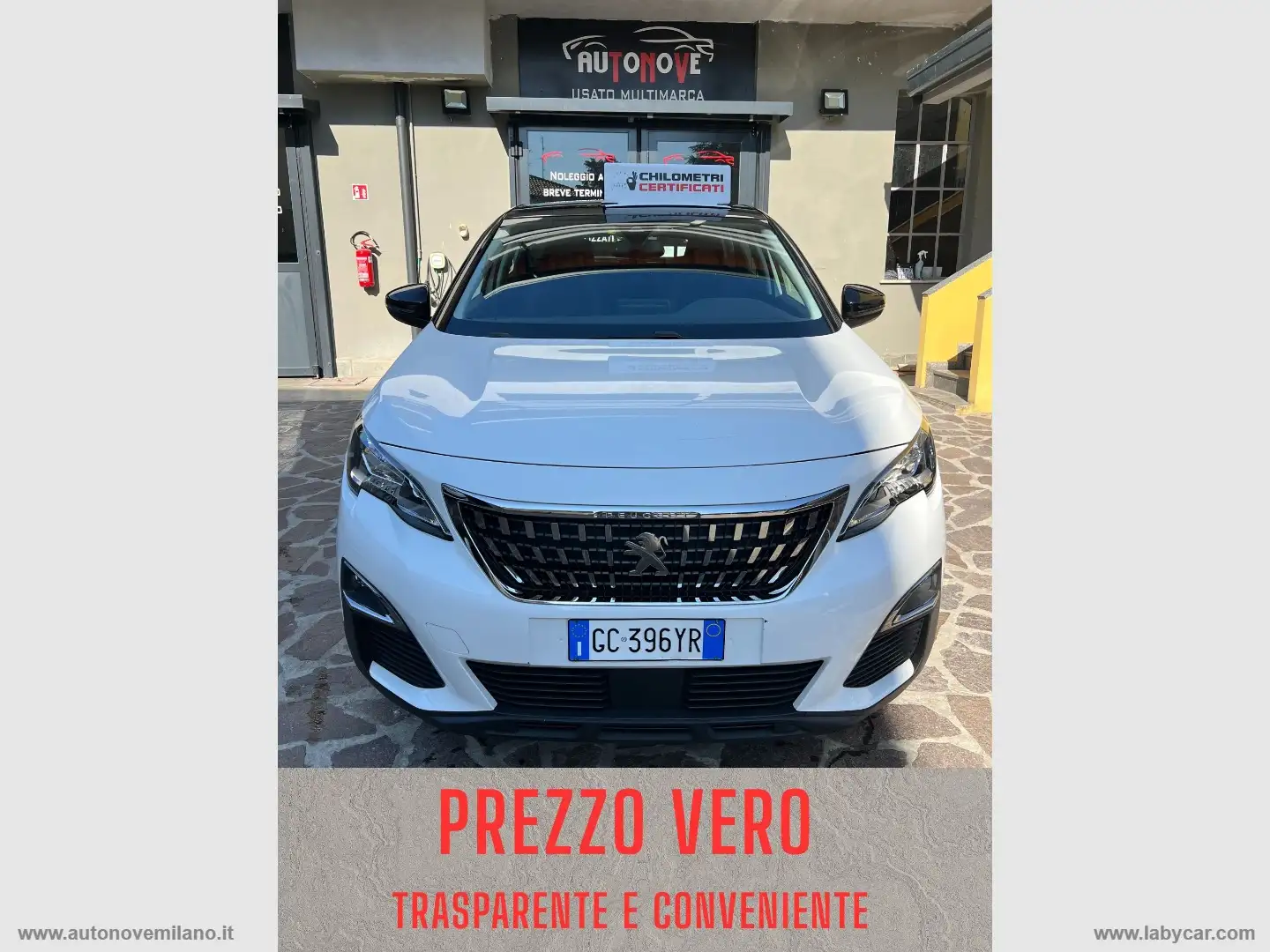 Peugeot 3008 BlueHDi 130 S&S EAT8 Business PREZZO REALE - WWW.A Bianco - 1