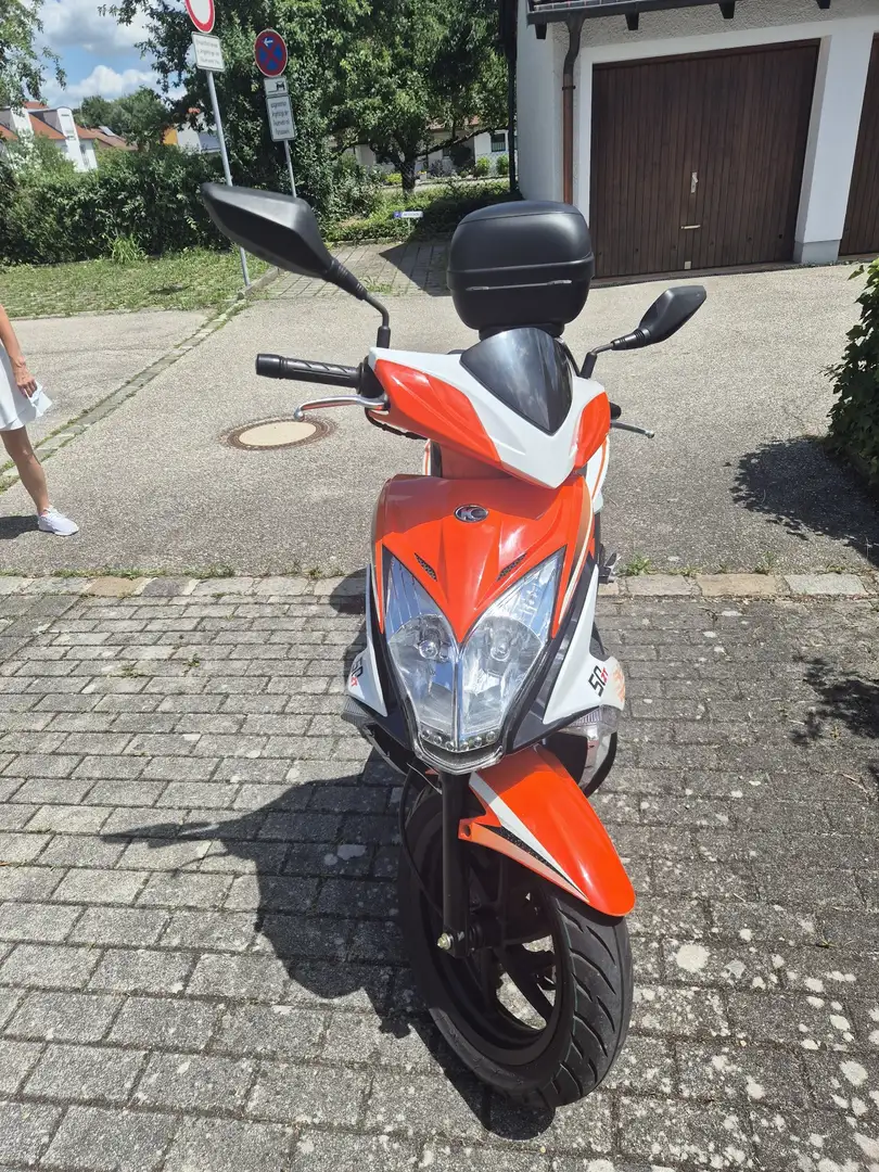 Kymco Super 8 Pomarańczowy - 2
