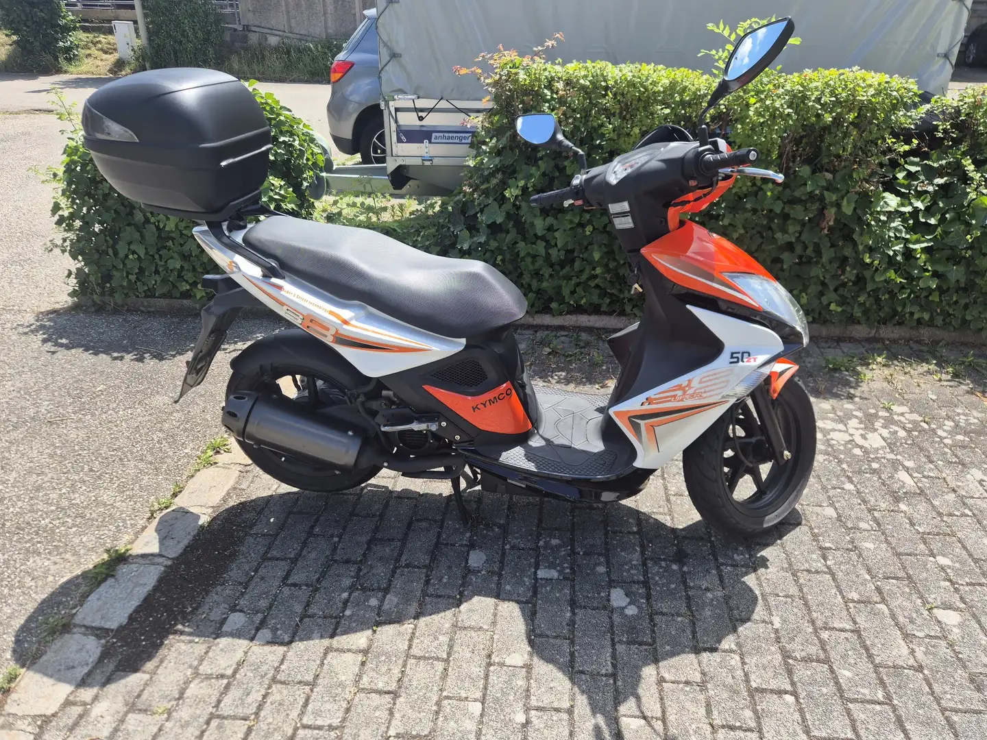 Kymco Super 8 Pomarańczowy - 1