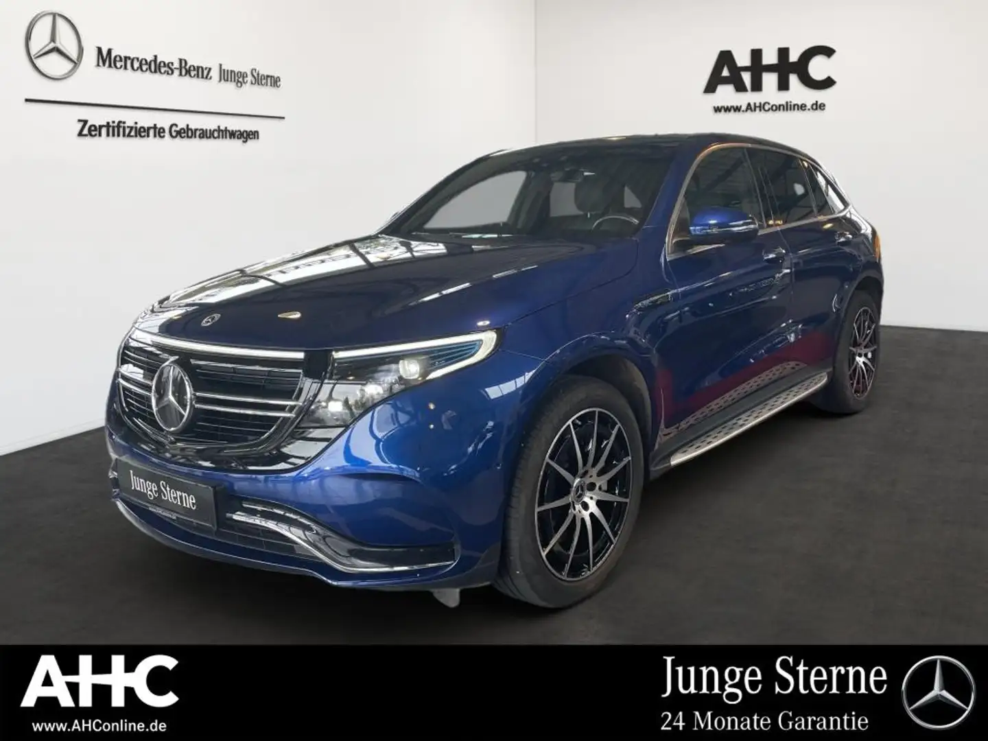 Mercedes-Benz EQC 400 4M AMG AHK ACC Sitzklima SHD HUD Sport Blau - 1