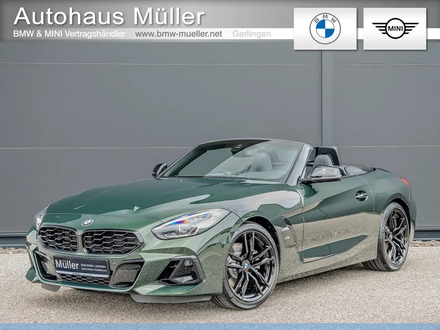 BMW Z4 sDrive20i M Sport H/K 19" HeadUp Kamera LED HUD Groen - 1