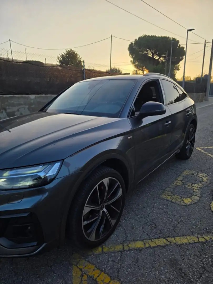 Audi Q5 40 TDI quattro-ultra S line S tronic 150kW Gris - 1