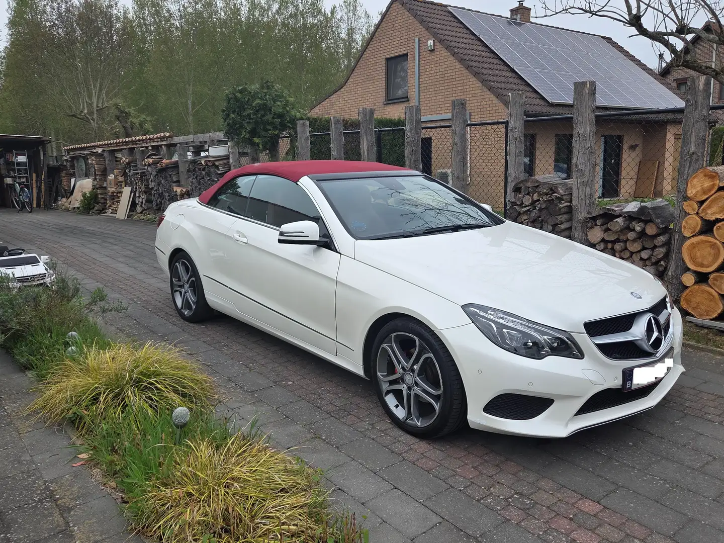 Mercedes-Benz E 220 E 220 CDI Cabrio Blanc - 1