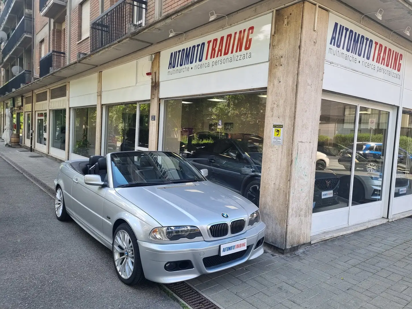 BMW 320 320ci Cabrio 170cv Argent - 1