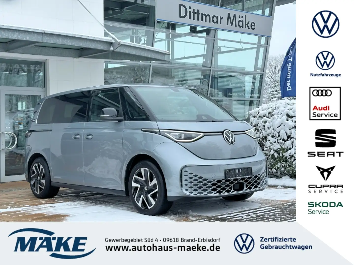 Volkswagen ID. Buzz Pro 77 kWh 1-Gang-Automatik Silber - 1