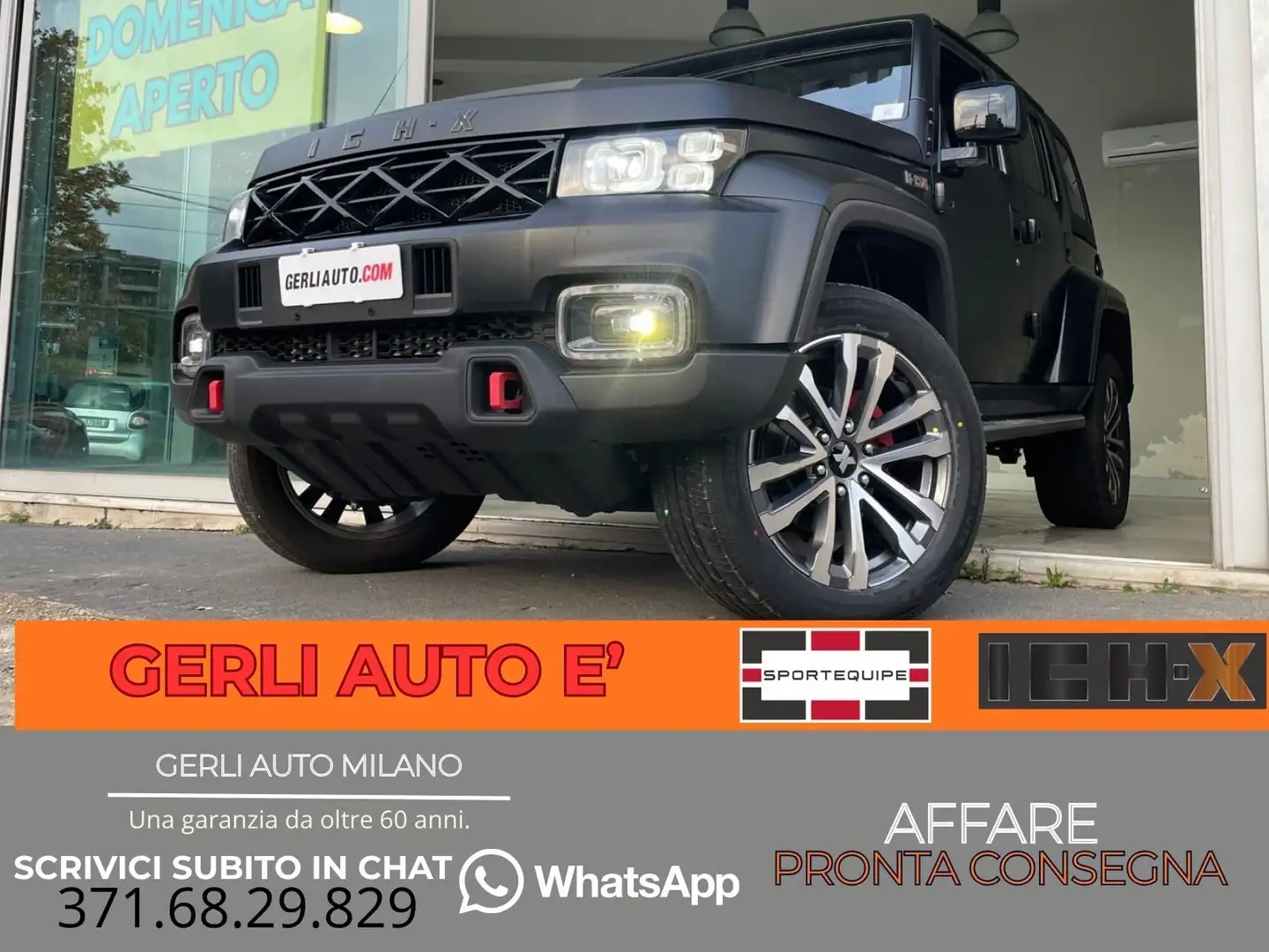 ICH-X K2 K2 2.0 turbo diesel 4x4 162cv auto Schwarz - 1