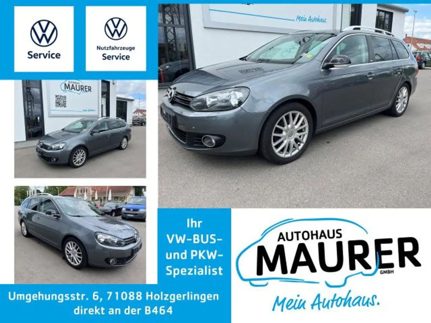 Volkswagen Golf Variant 1,2 TSI Style AHK Pano Sitzheizung Grey - 1