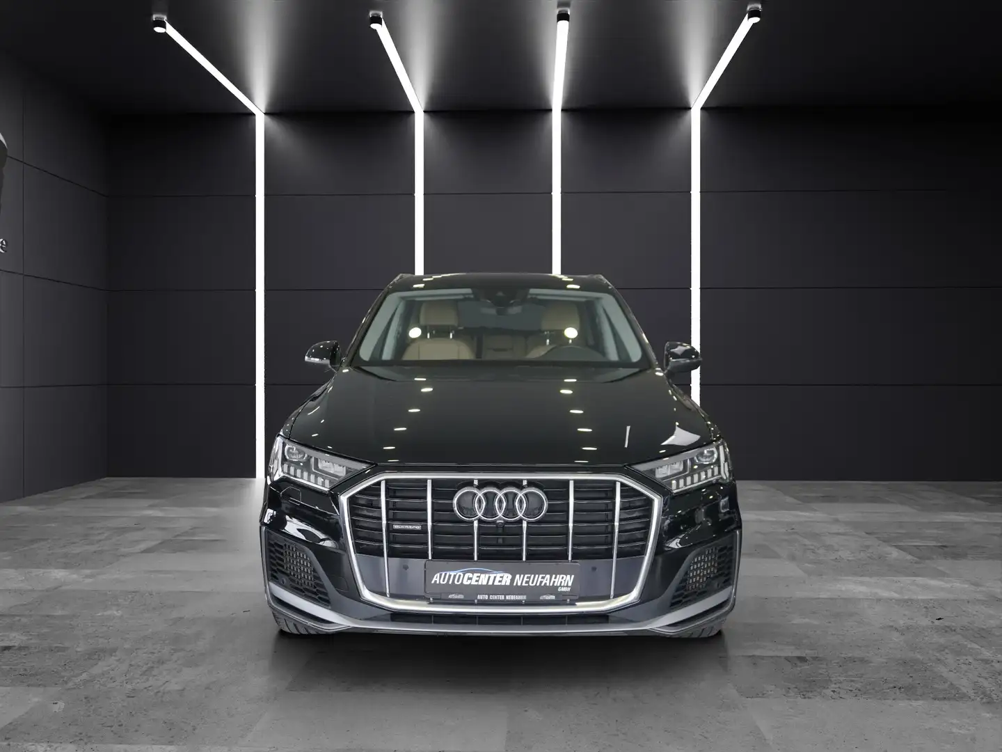 Audi Q7 55 TFSI quattro S line+NAVI+KAMERA+AHK+TEMPOMAT Schwarz - 2