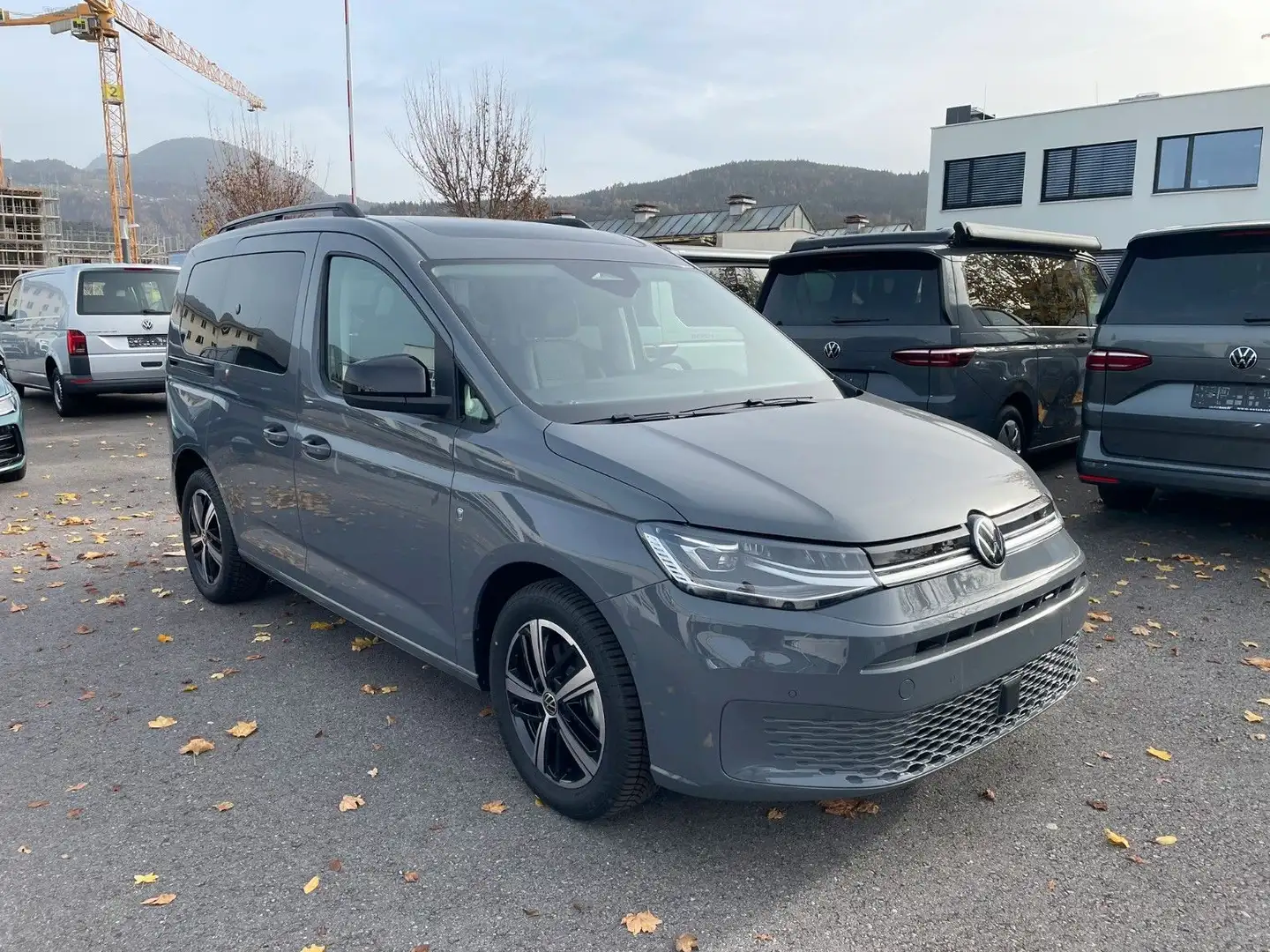 Volkswagen Caddy Life 4Motion Panorama Kamera AHK Standheiz Grau - 2