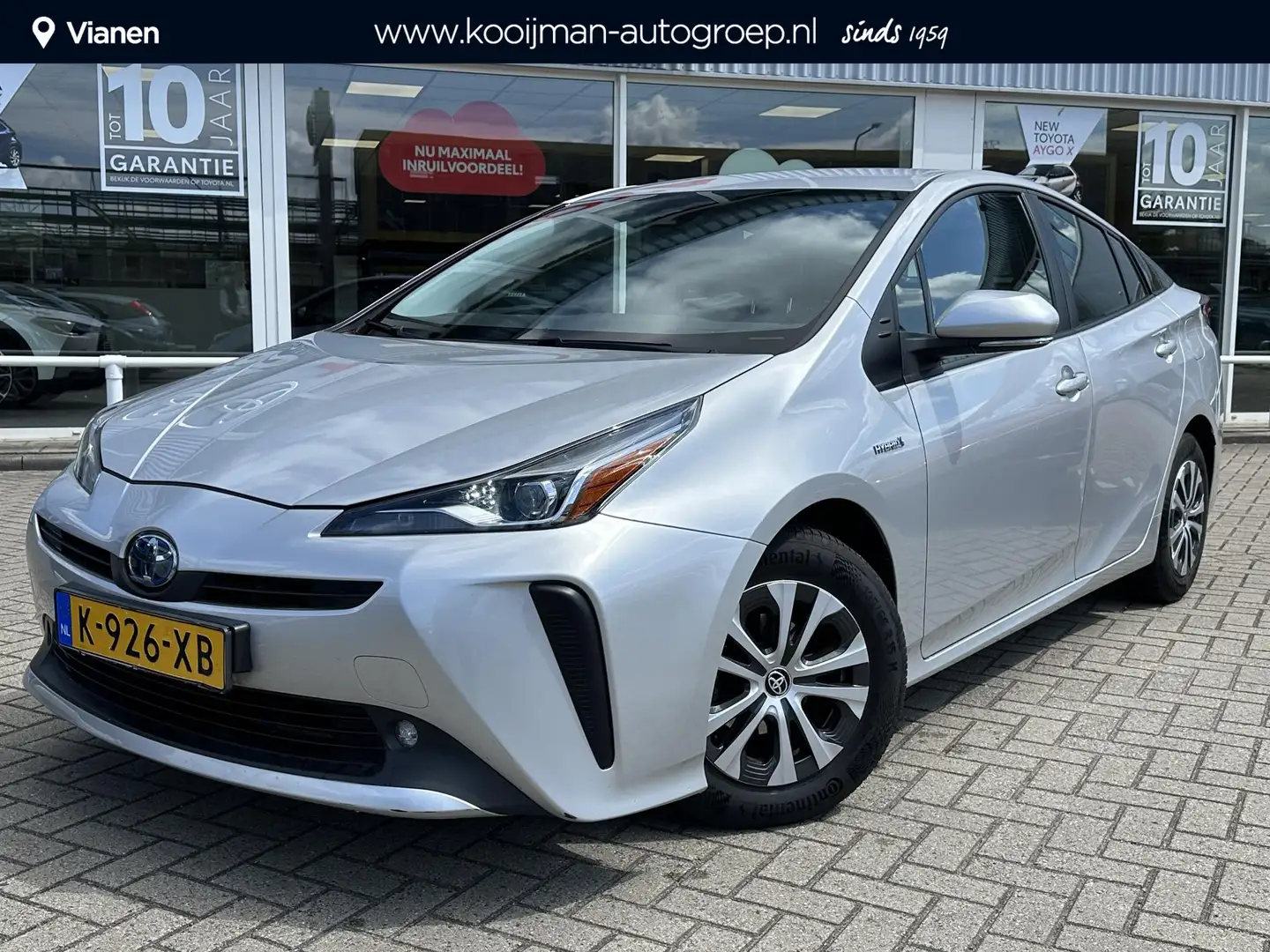 Toyota Prius 1.8 Dynamic NL auto, slechts 63000km! Dealeronderh Gris - 1