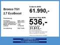 Ford Bronco TG1 2.7 EcoBoost Outer Banks LED elSitz Grau - thumbnail 4