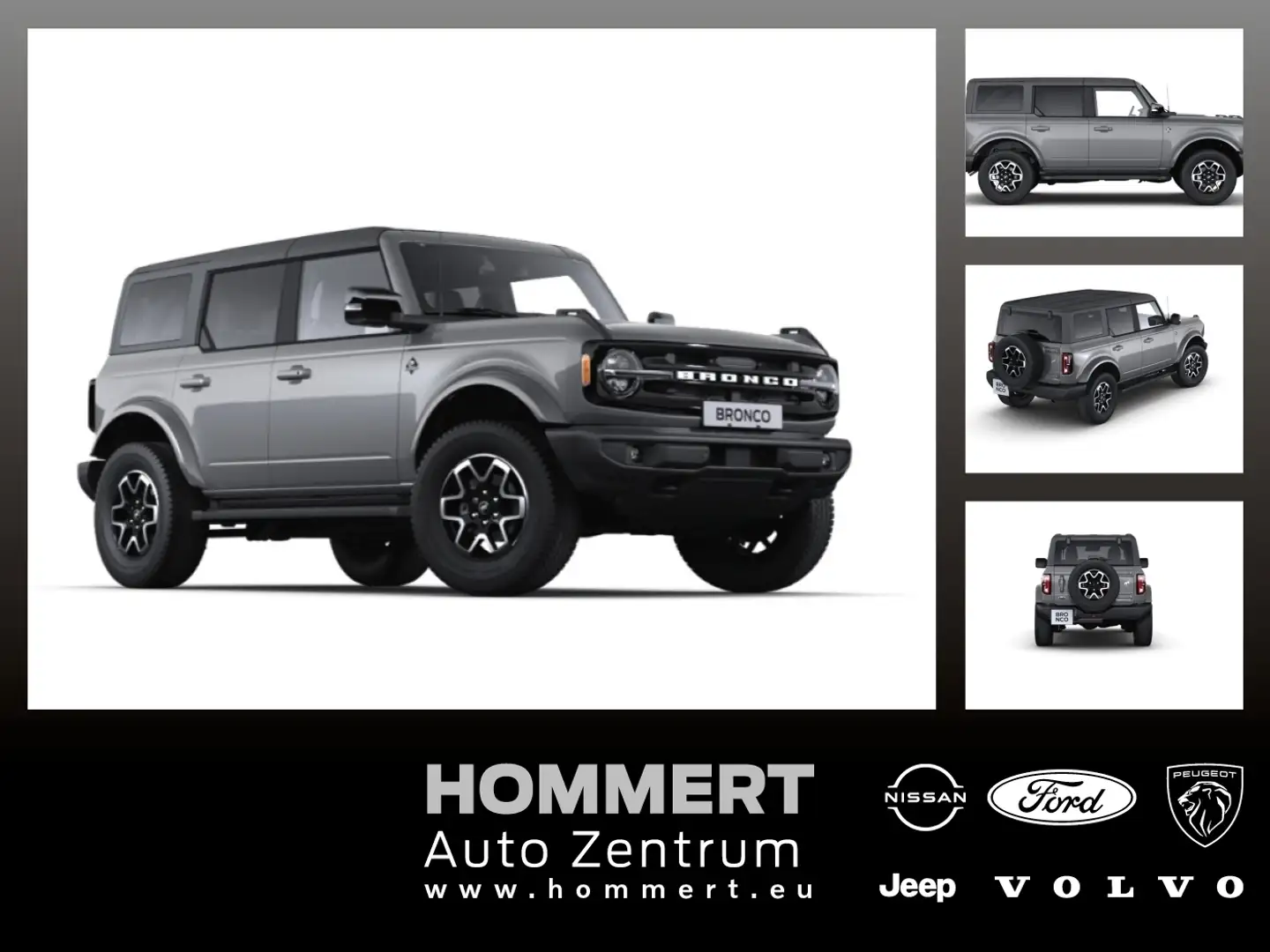 Ford Bronco TG1 2.7 EcoBoost Outer Banks LED elSitz Grau - 1
