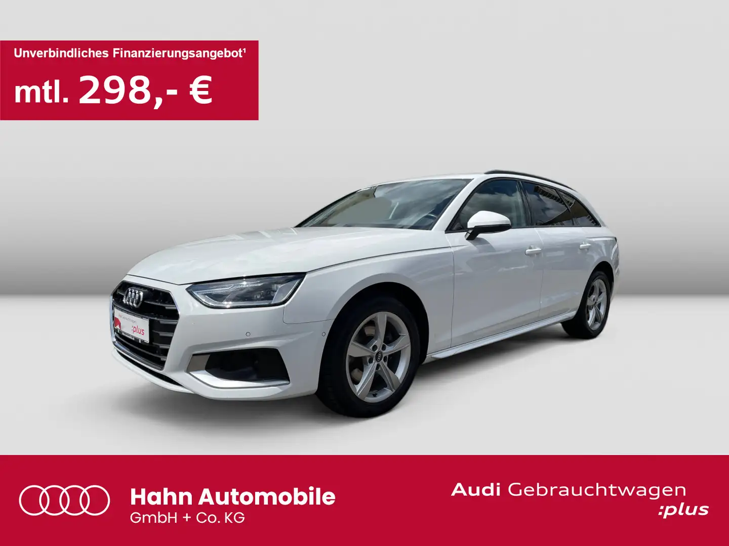 Audi A4 35TDI S-trc Navi Memory Standh 360° ACC Weiß - 1