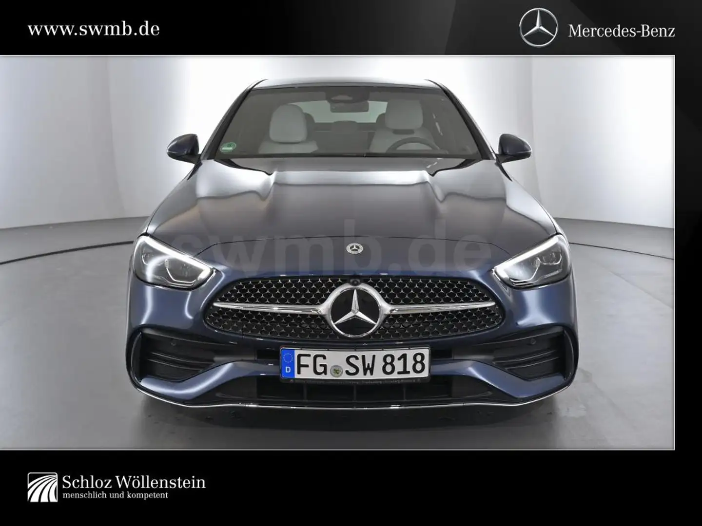 Mercedes-Benz C 180 4,99%/AMG/LED/DISTRONIC/Memory/PanoD       /360Cam Azul - 2