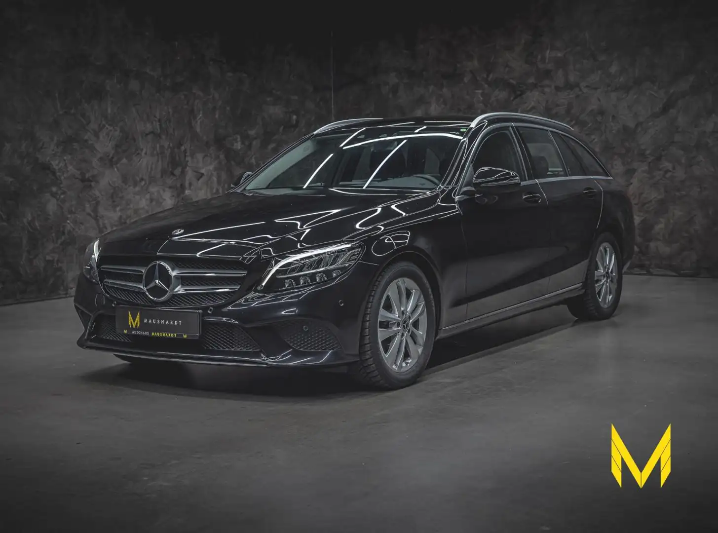 Mercedes-Benz C 200 T 9G-TRONIC/AVANTGARDE/COMAND/RFK/LED/SHZ Negro - 1