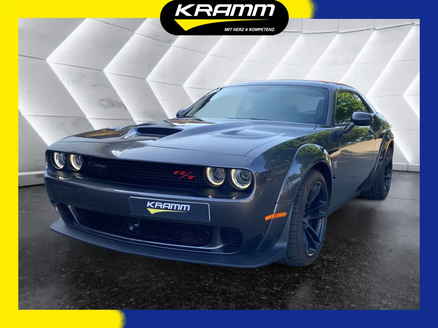 Dodge Challenger 6.4 Scat Pack Widebody *TOP ZUSTAND* Grau - 1