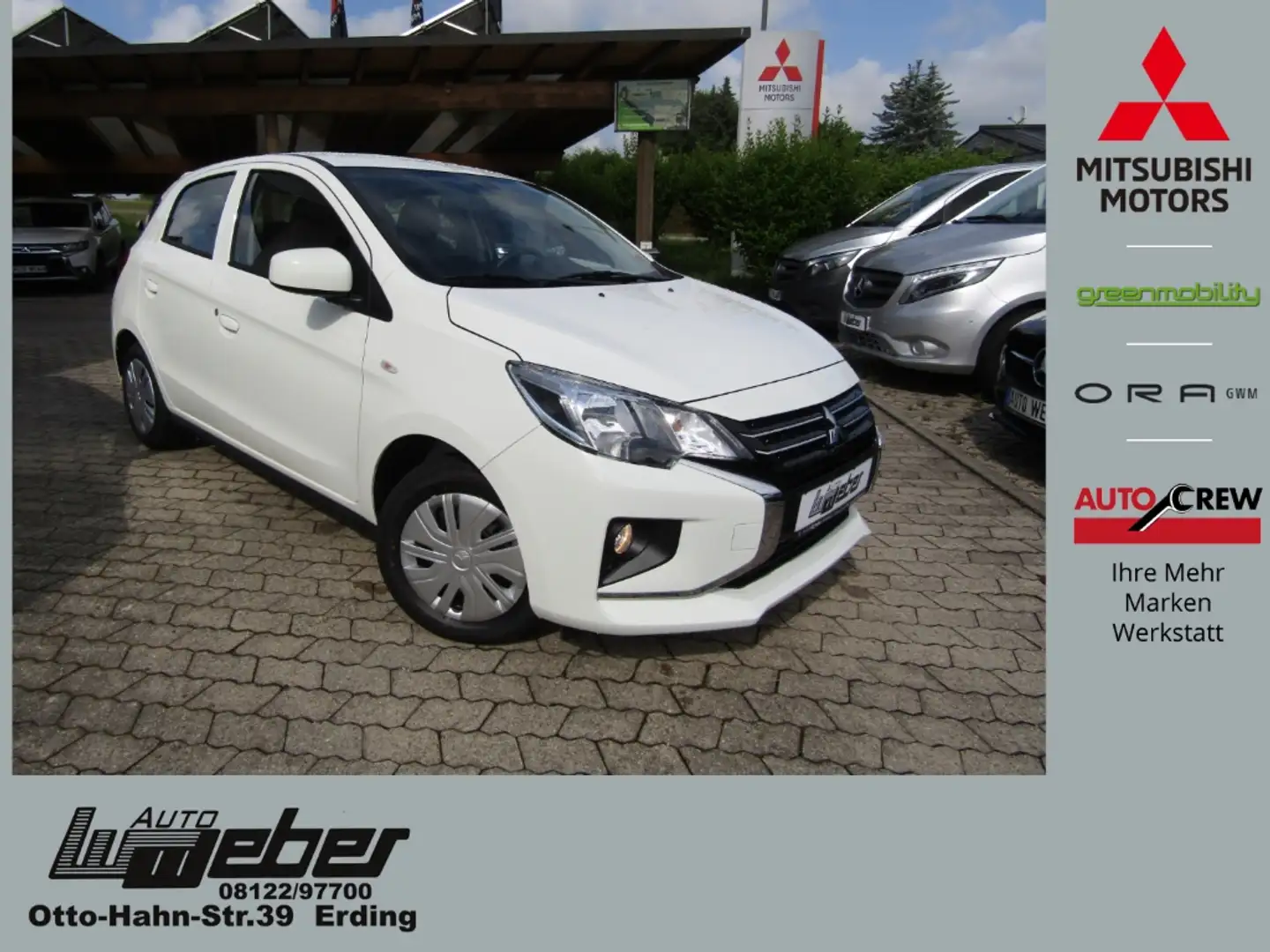 Mitsubishi Space Star 1.2 Basis Licht und Regensensor ABS Servo Blanc - 1