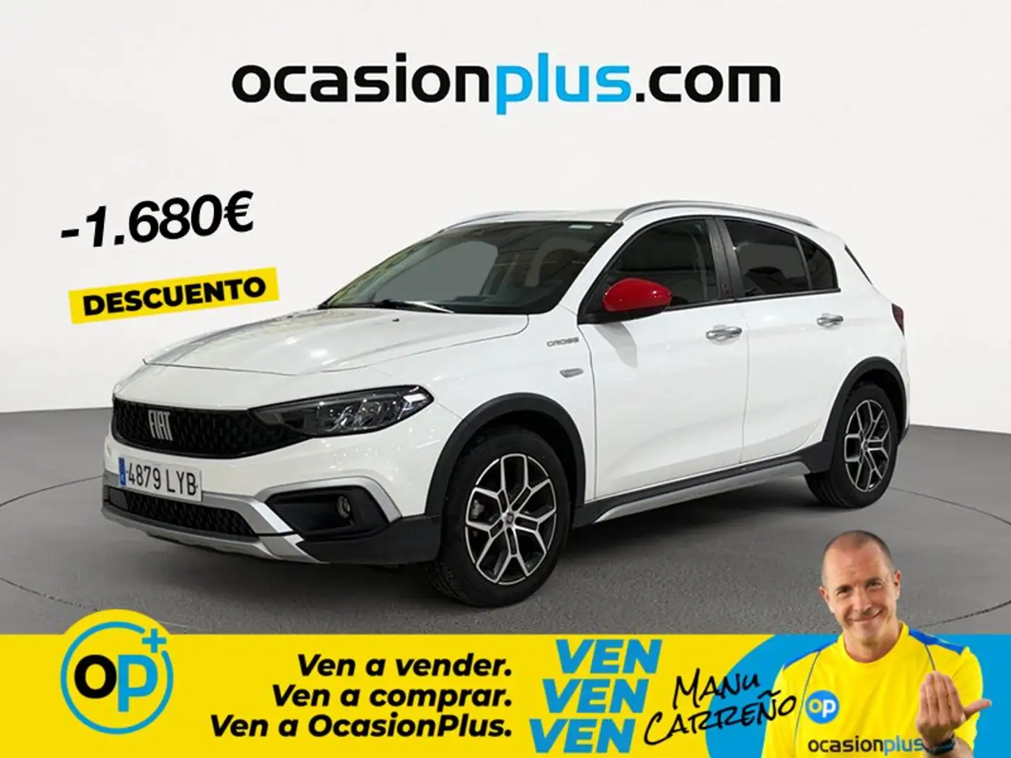 Fiat Tipo 1.5 Hybrid Red DCT Blanco - 1