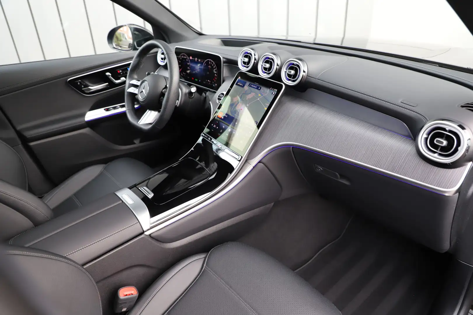 Mercedes-Benz GLC 400 400e AMG 4-Matic | 381PK | Pano | Head-up | Massag Schwarz - 2