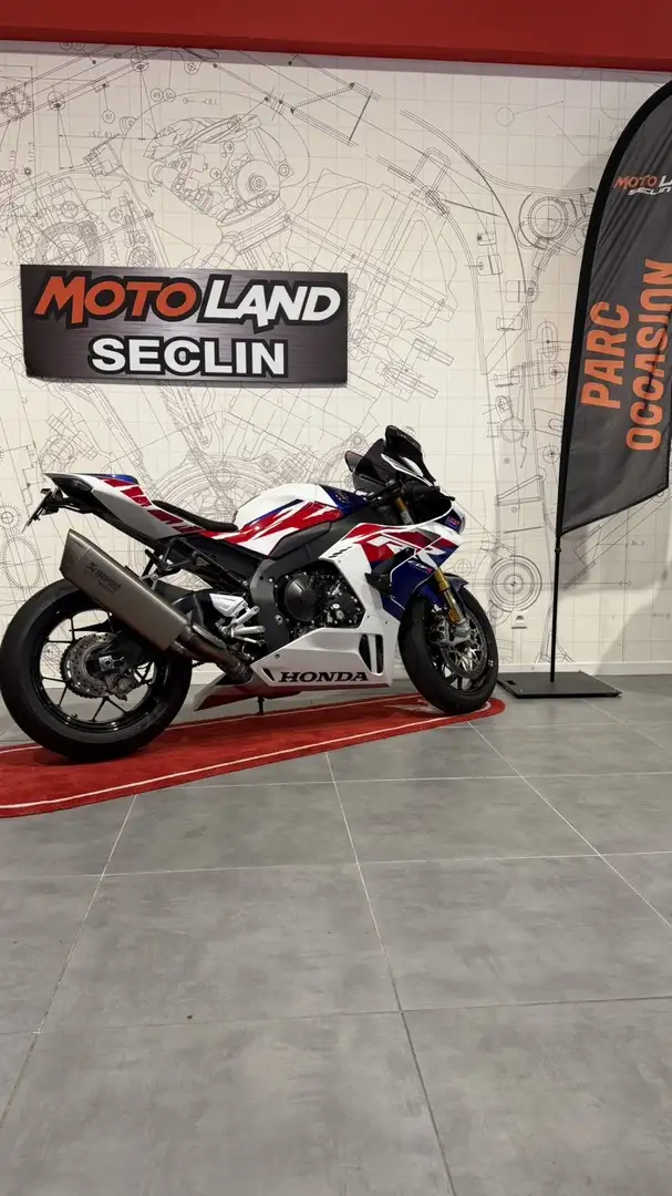 Honda Fireblade Blanc - 1