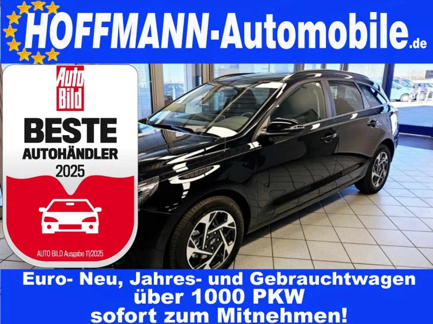Hyundai i30 Navi,Kamera,Sitzhzg.,PDC v/h Negru - 1