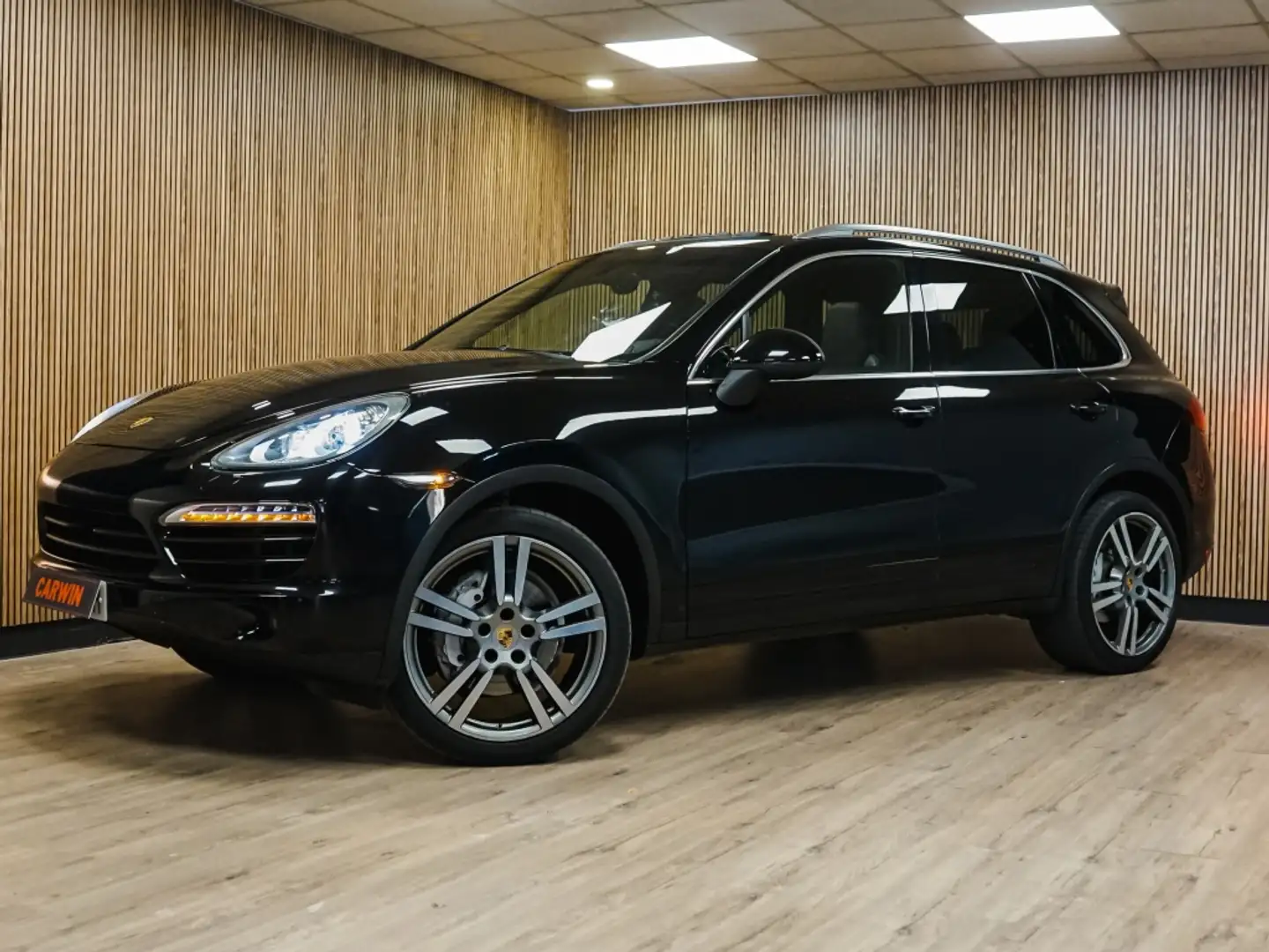 Porsche Cayenne Diesel 245 Aut. Zwart - 1