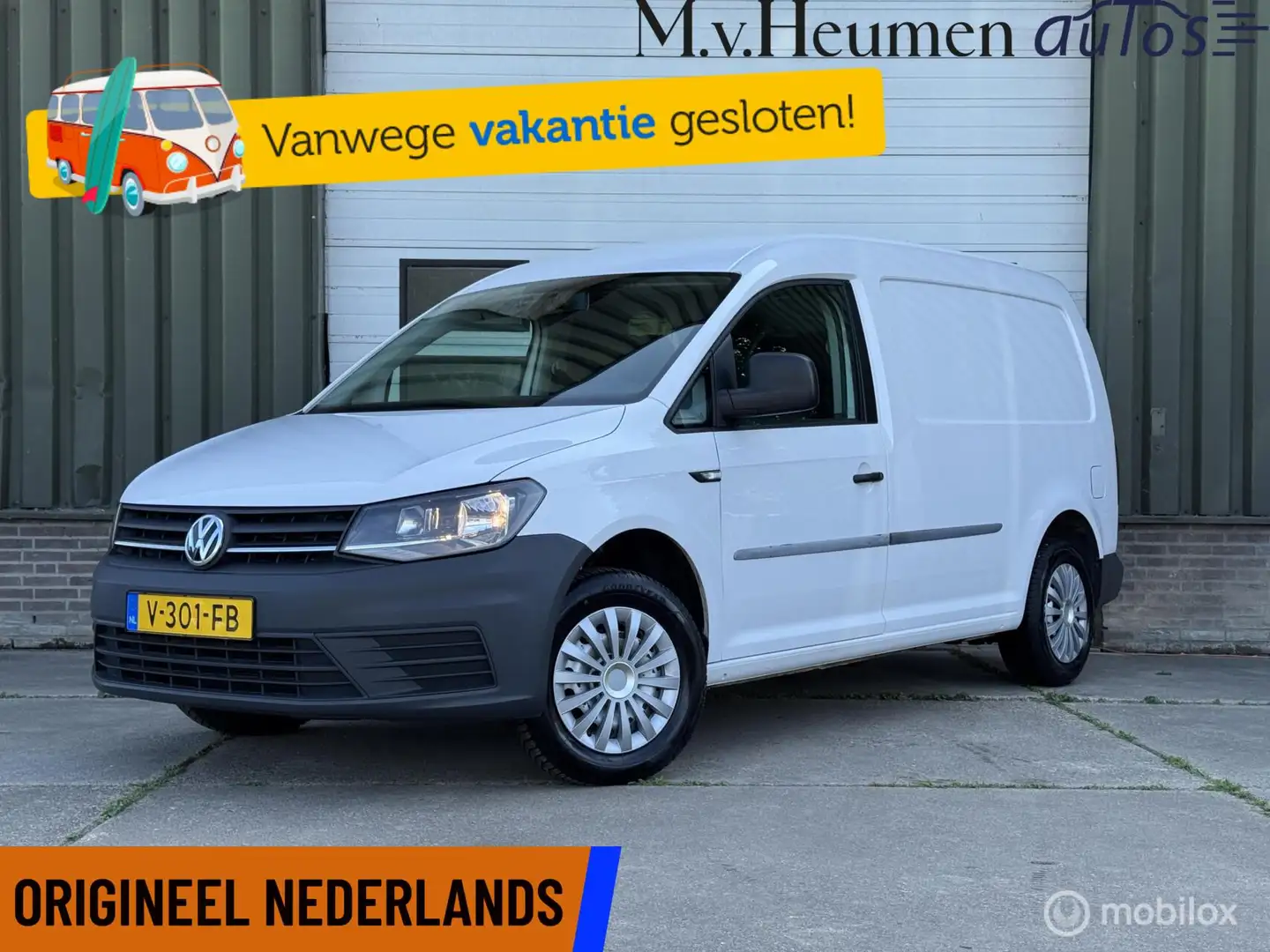 Volkswagen Caddy Bestel 2.0 TDI L2H1 BMT Maxi Comfortline Weiß - 1