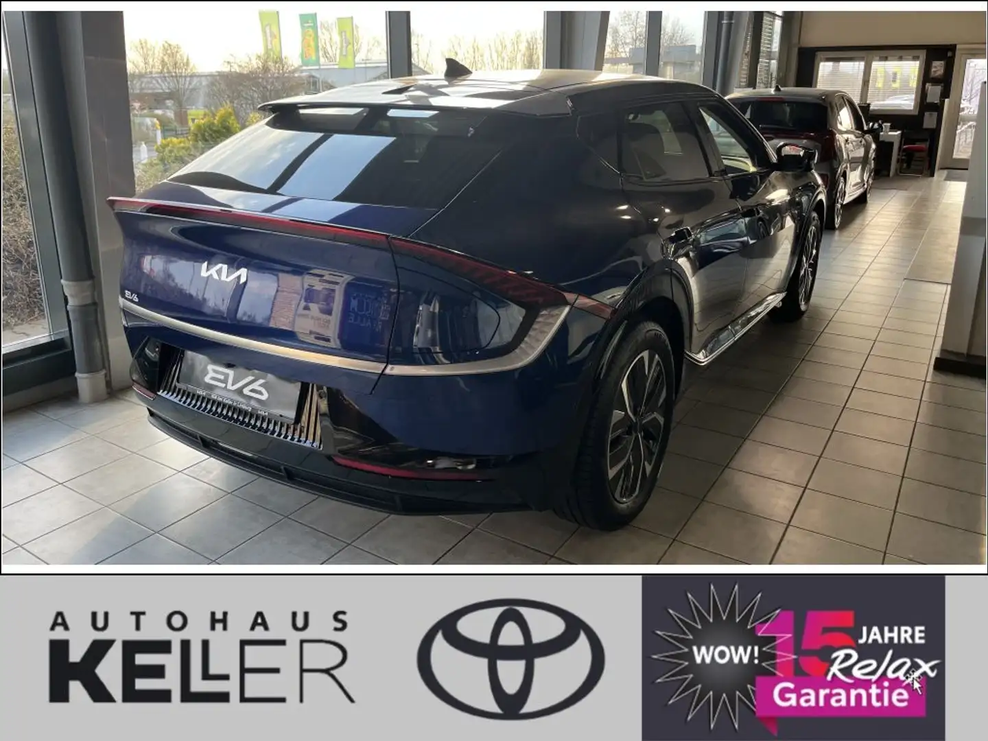 Kia EV6 77,4-kWh AWD Business Blau - 2