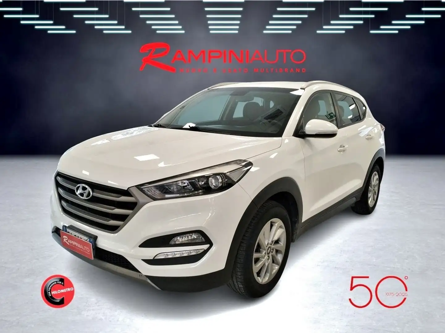 Hyundai TUCSON 1.7 CRDi Unico Prop. Pronta Consegna Blanc - 1