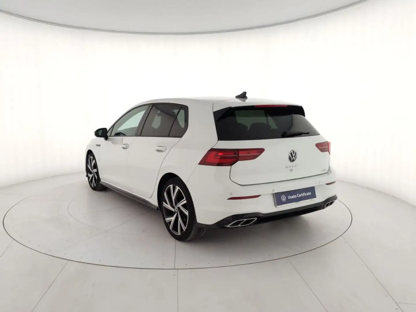 Volkswagen Golf Golf 1.5 eTSI 130 CV EVO ACT DSG R-Line Weiß - 2