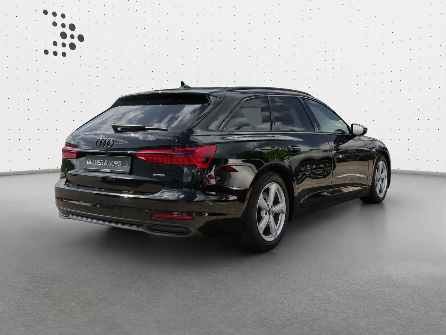Audi A6 45 TDI qu. sport *Matrix*Business*RFK* Zwart - 2