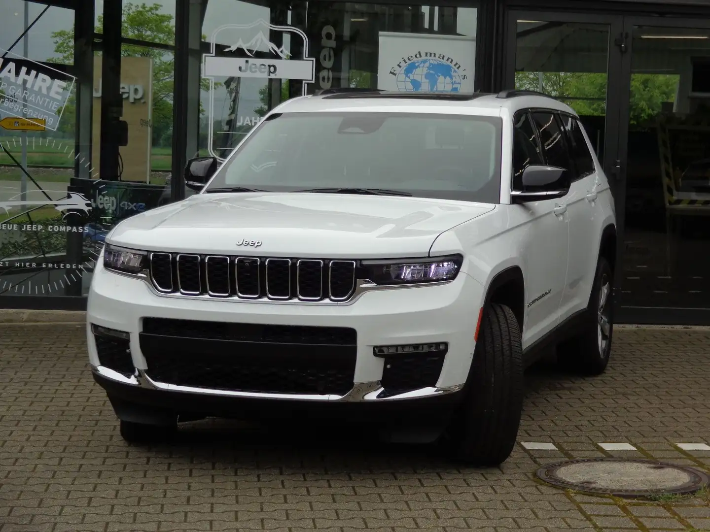 Jeep Grand Cherokee L Limited 3,6 V6 Blanc - 1