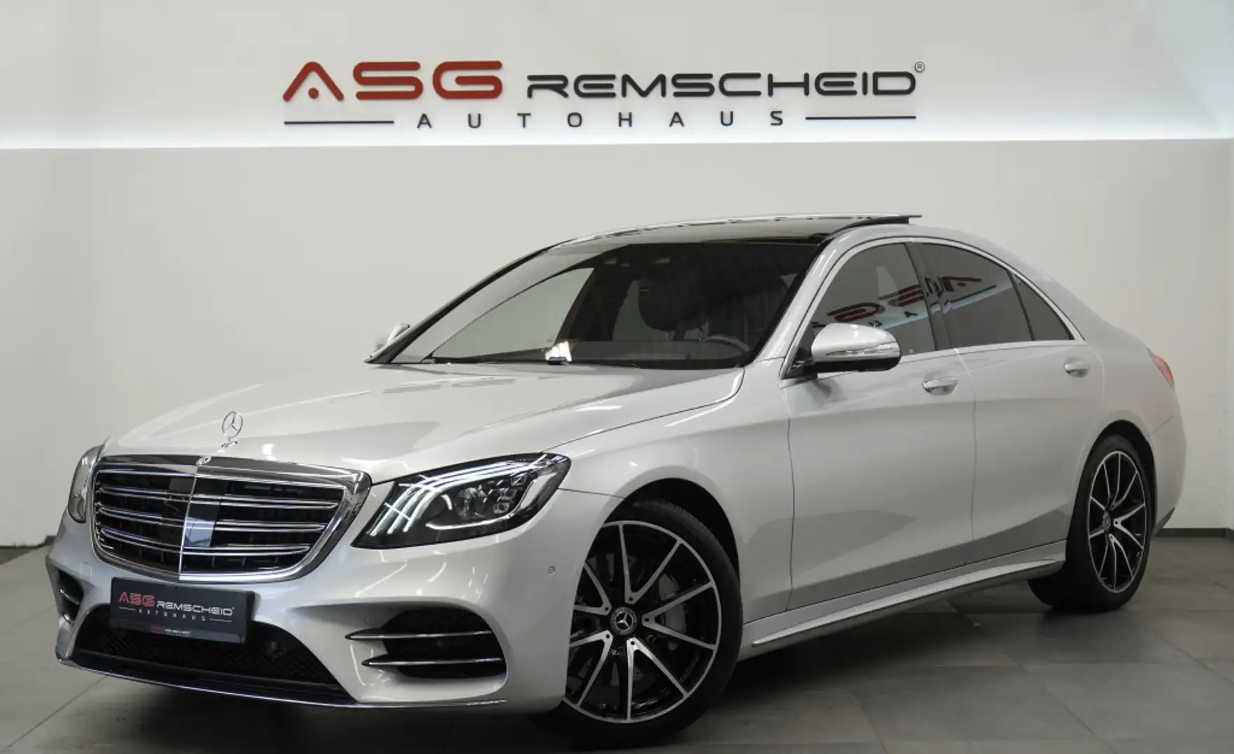 Mercedes-Benz S 350 d AMG Line 2.H *20 *Distr.*LUFT*Pano*H-UP Zilver - 1