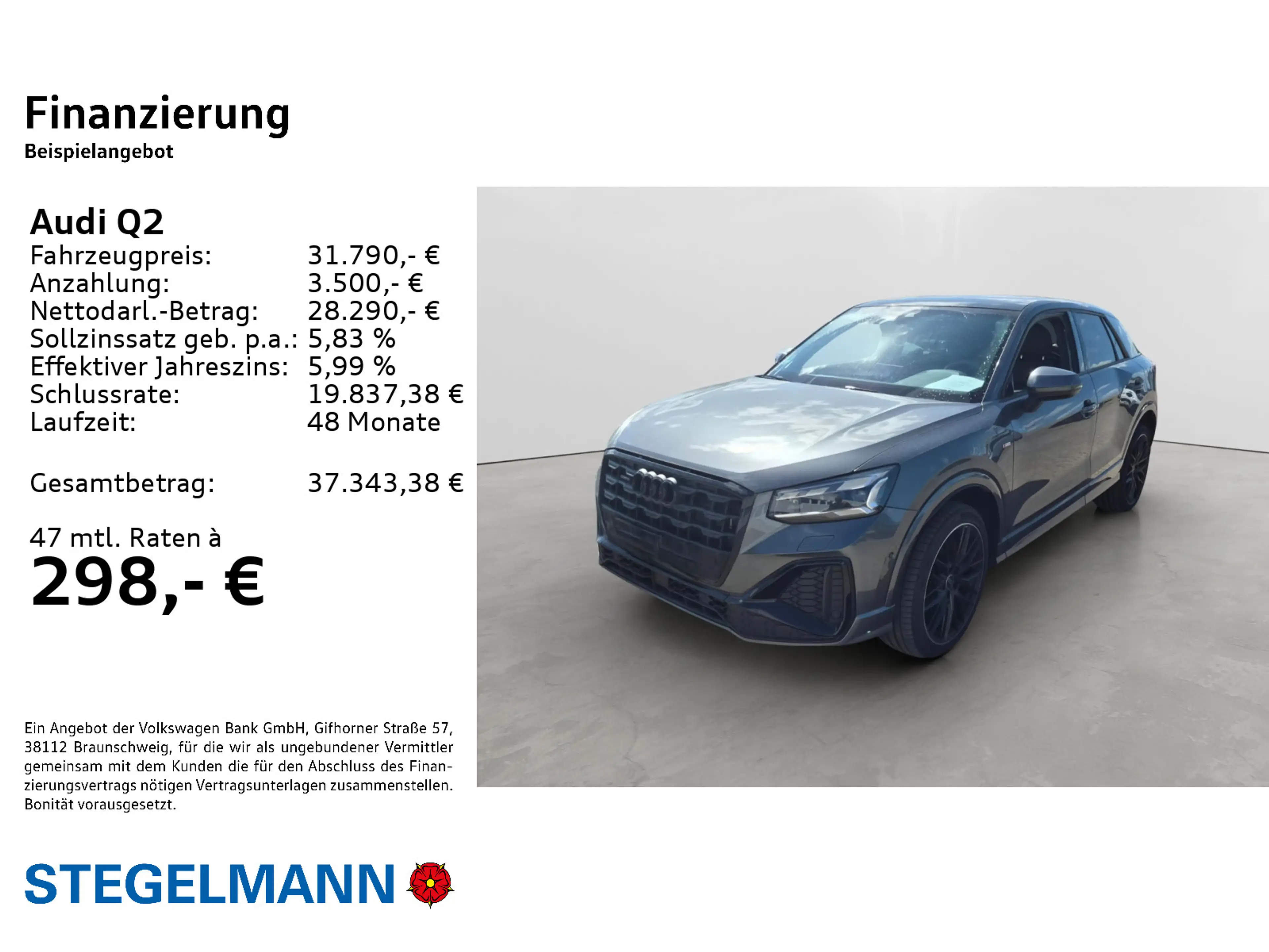 Audi Q2 35 TDI qu. S-tronic S-Line *AHK*Navi*Pano*Sch — photo 2