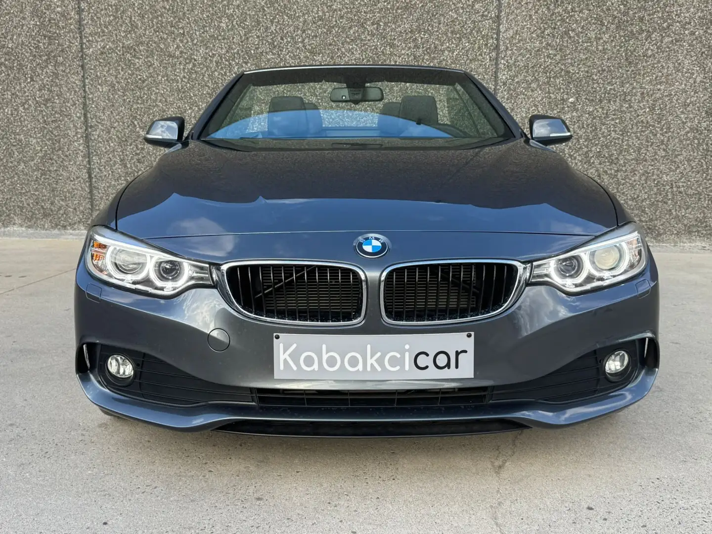 BMW 420 d Cabrio // 14.000 KM//GPS/CRUISE//GARANTIE 12M Gris - 2