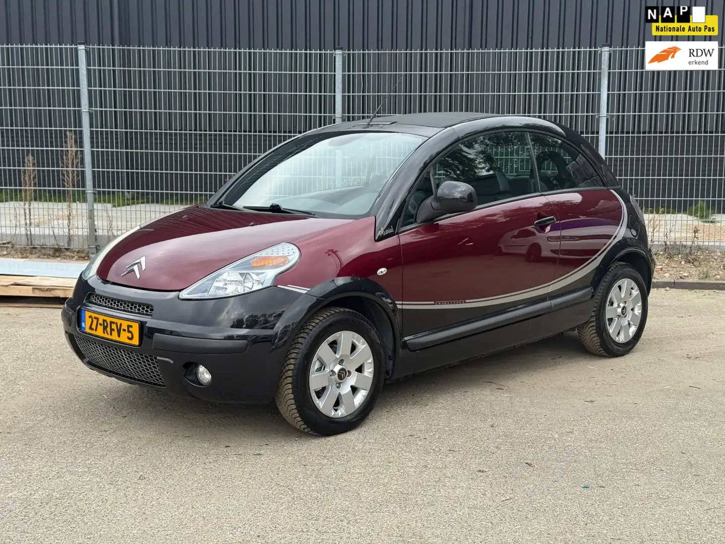 Citroen C3 Pluriel 1.4i Charleston|NAP|1eig|Trekhaak|Leder Rood - 1