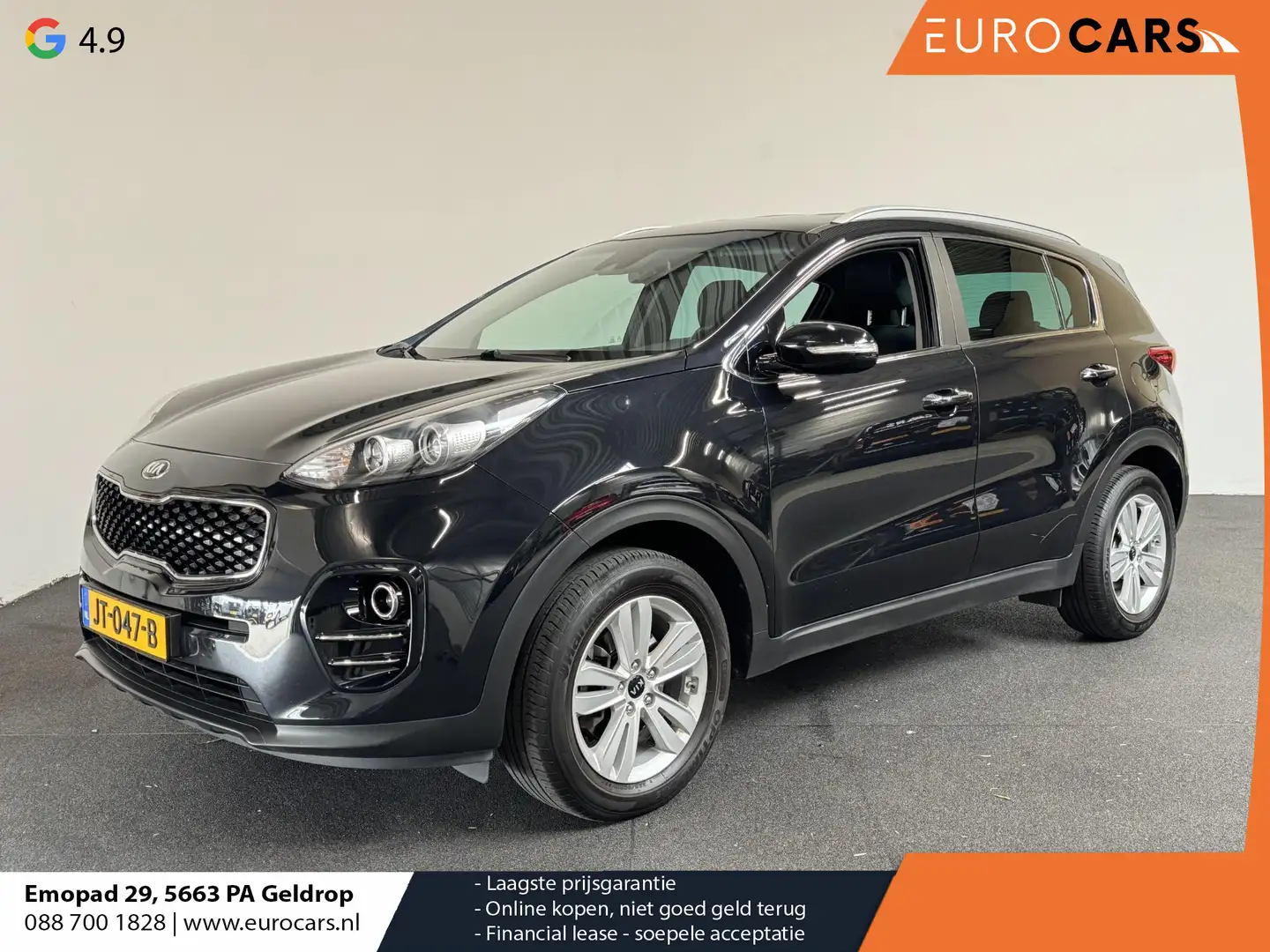 Kia Sportage 1.6 GDI First Edition Navigatie Camera Cruise cont Zwart - 1