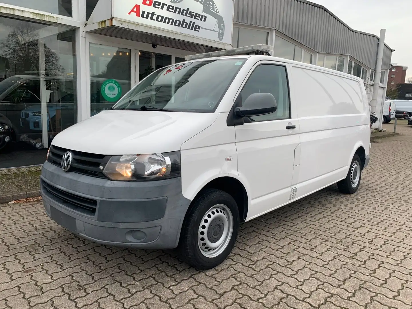 Volkswagen T5 Transporter T5 TRANSPORTER KASTEN LANG/AHK/KLIMA/TEMPO/KLIMA Blanc - 2
