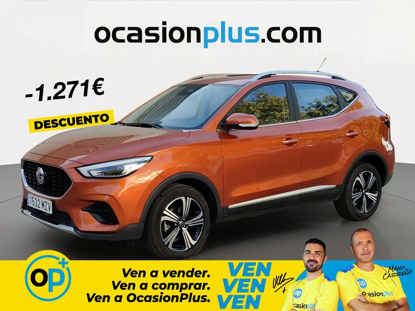 MG ZS 1.5 VTi-Tech Comfort 78kW Naranja - 1
