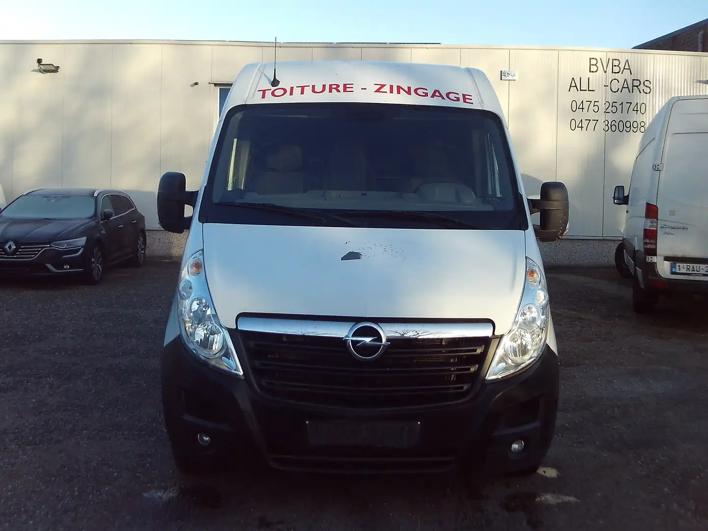 Opel Movano 2.3DTCI MAXI L4H2 DUB.ACHTERBANDEN+AIRCO++++ Weiß - 2