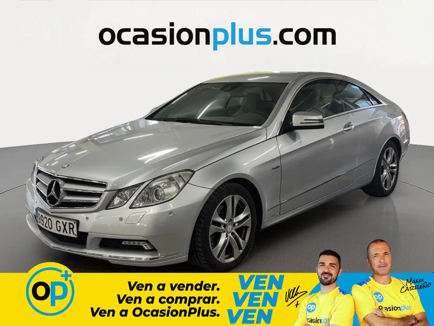 Mercedes-Benz E 200 Coupé CGI BE Gris - 1