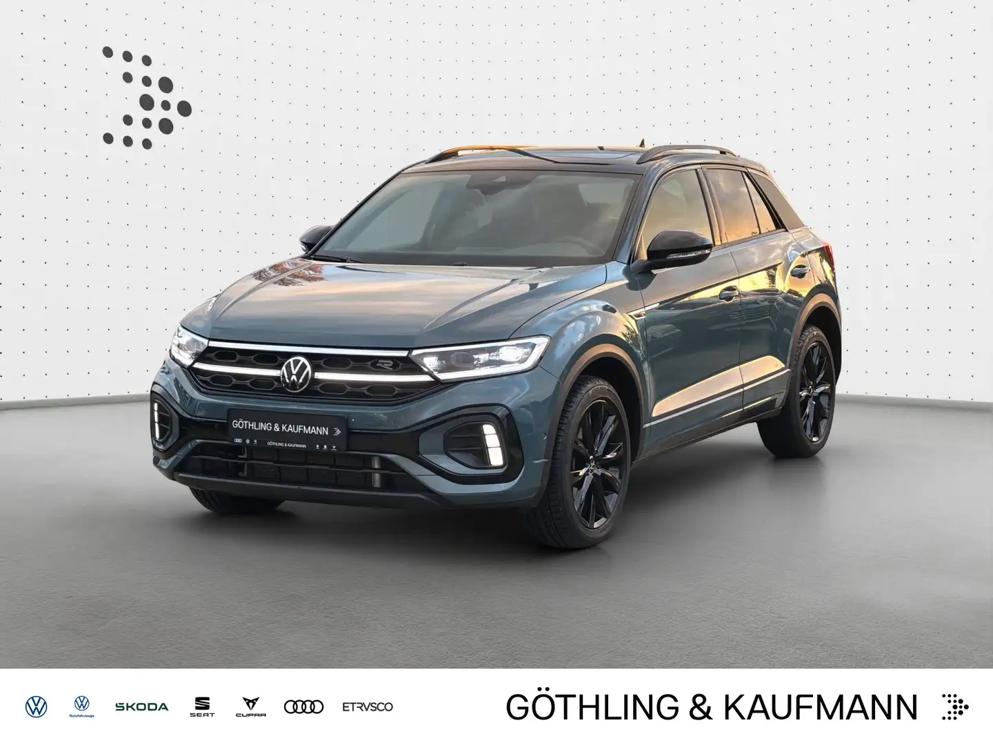 Volkswagen T-Roc R-Line 2.0 l TSI OPF 4MOTION DSG*Matrix*Na Blau - 1
