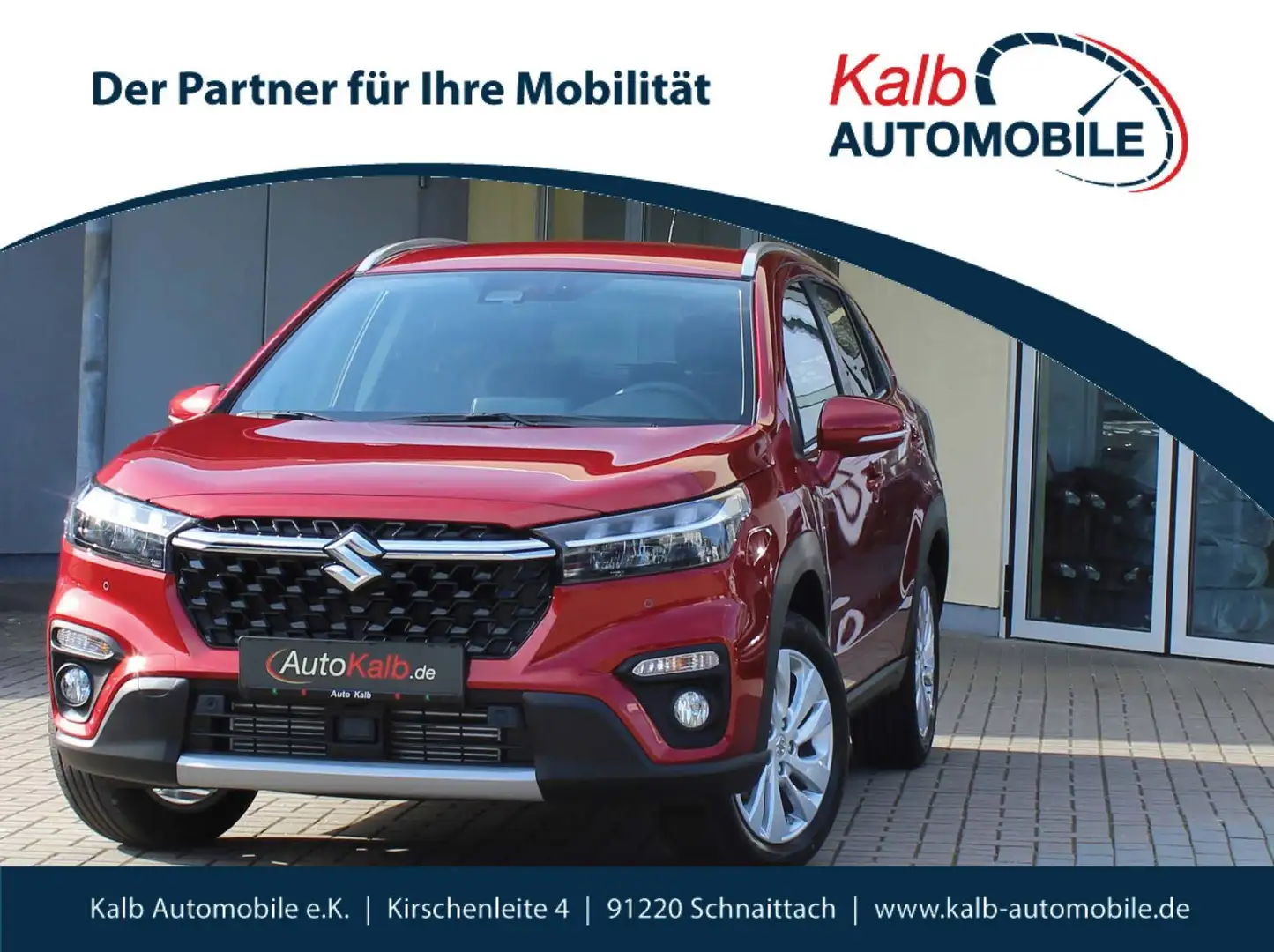 Suzuki S-Cross 1,4 Comfort Hybrid+ACC+LED+TOTWINKEL+ Rouge - 1